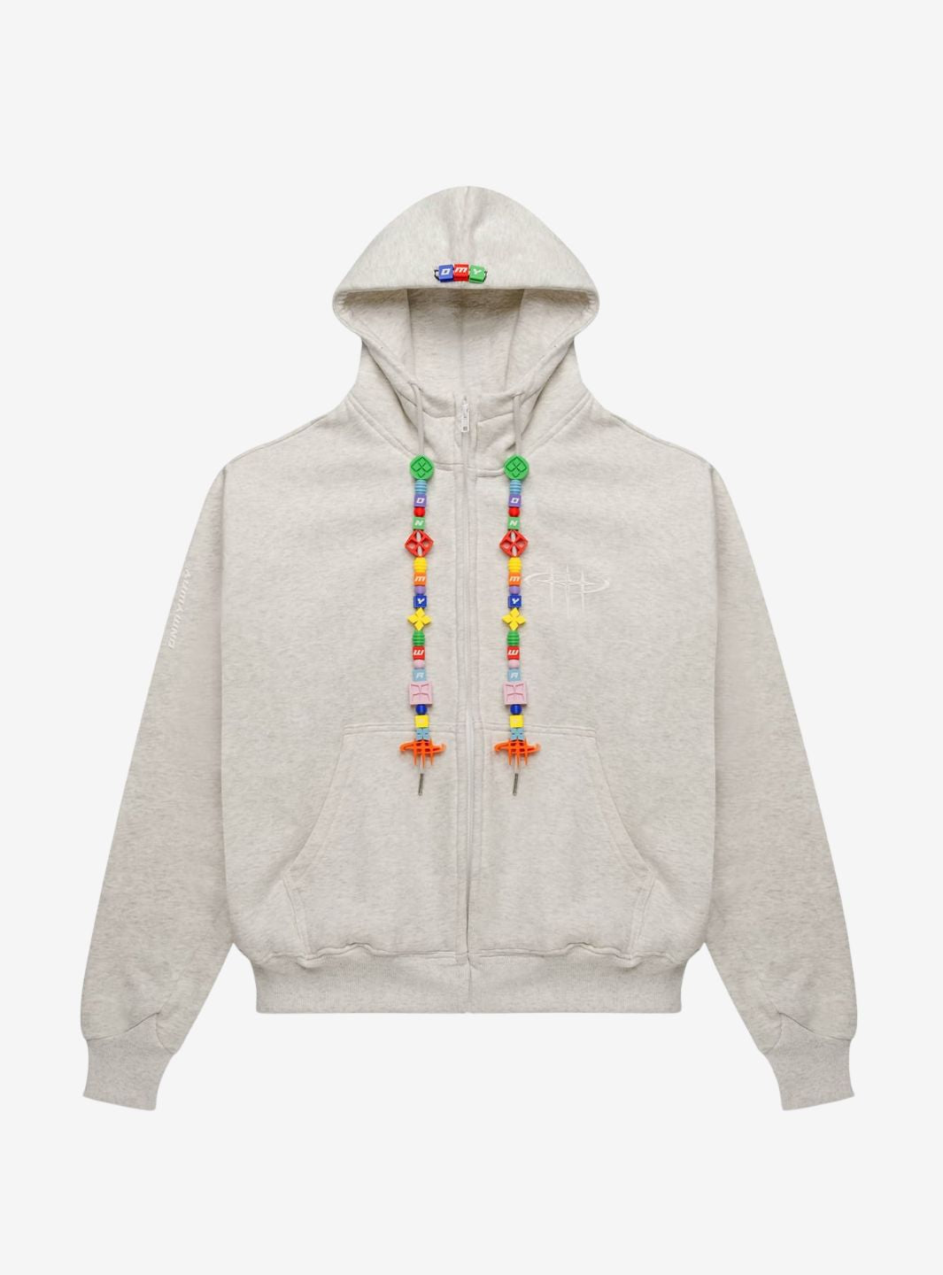 On My Way Hope Zip Hoodie Grey | ResellZone