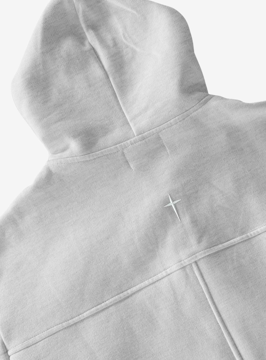 On My Way Hope Zip Hoodie Grey | ResellZone