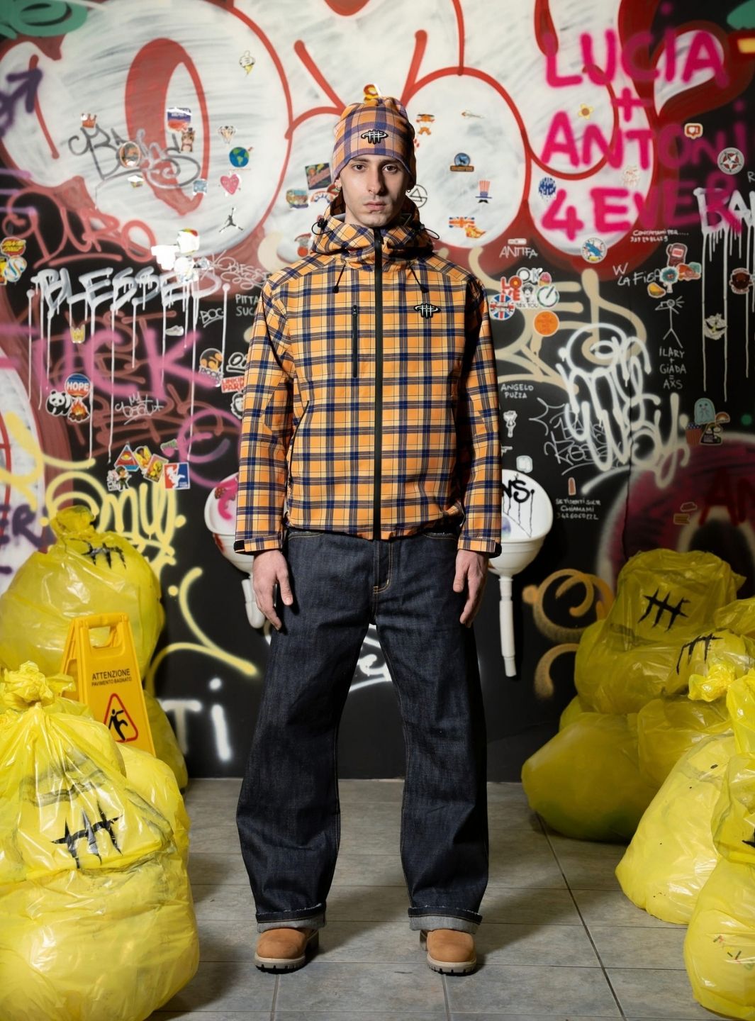 On My Way Waterproof Jacket Blue | ResellZone