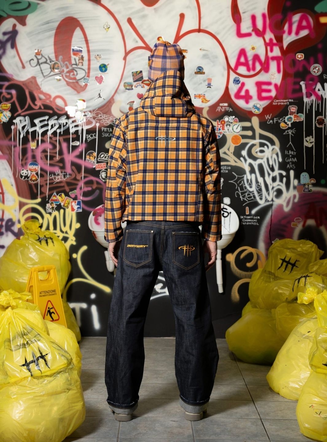 On My Way Waterproof Jacket Blue | ResellZone