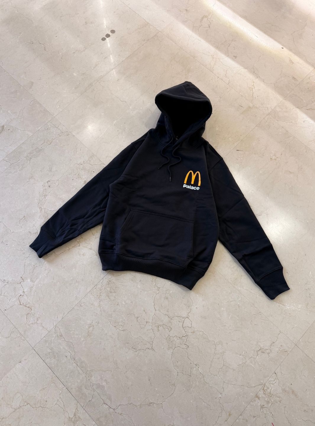 Palace x McDonald's Logo Hood Black | ResellZone