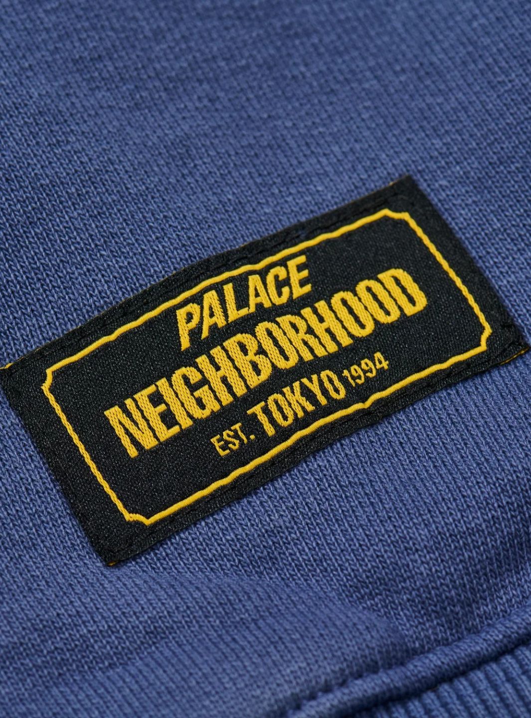 Palace x Neighborhood Skull Zip Hoodie Navy | ResellZone