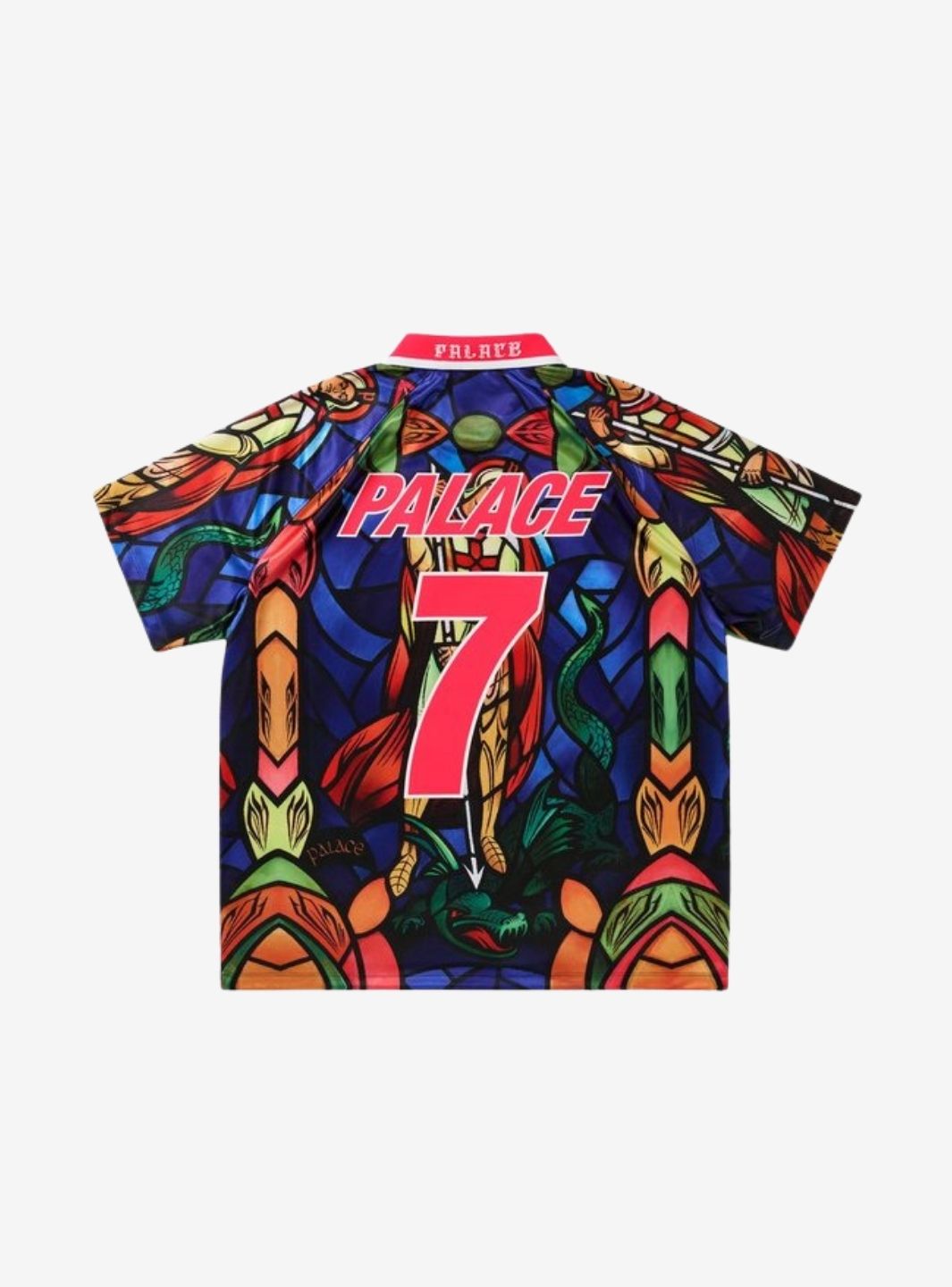 Palace x Nike England Dri-FIT Football Jersey Bright Crimson | ResellZone