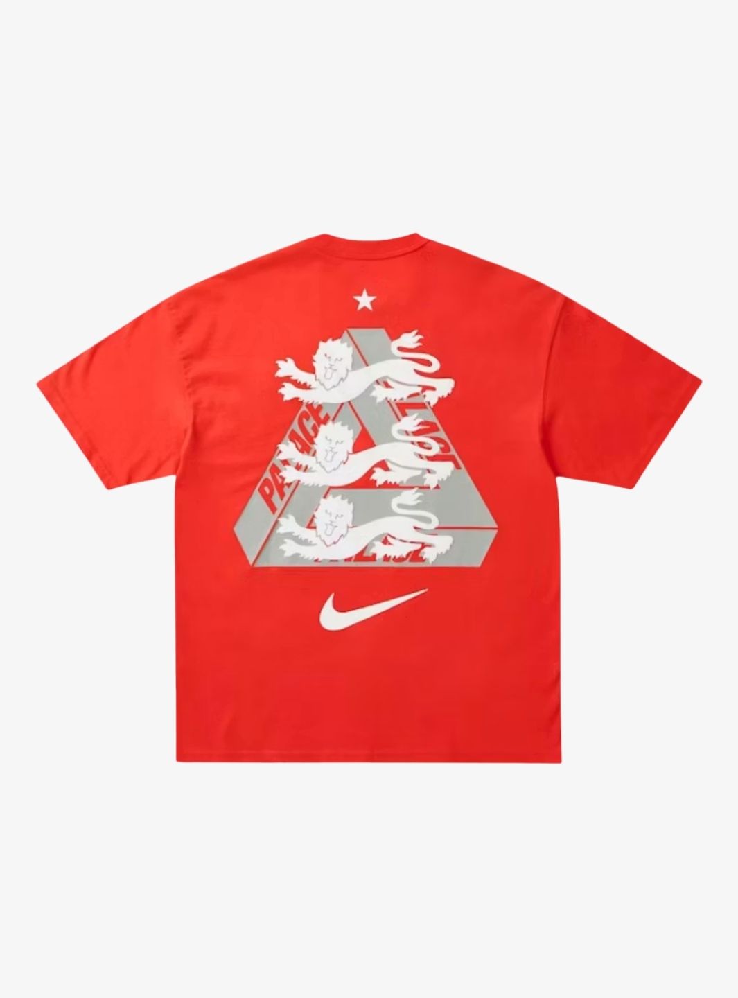 Palace x Nike England T-shirt Light Crimson