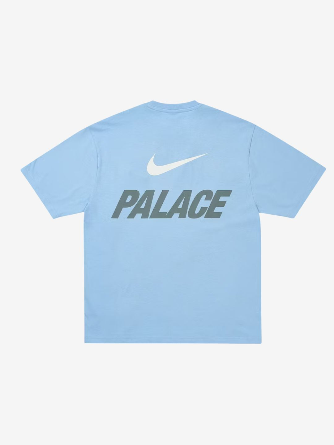 Palace x Nike Font Swoosh T-Shirt Sky Blue | ResellZone