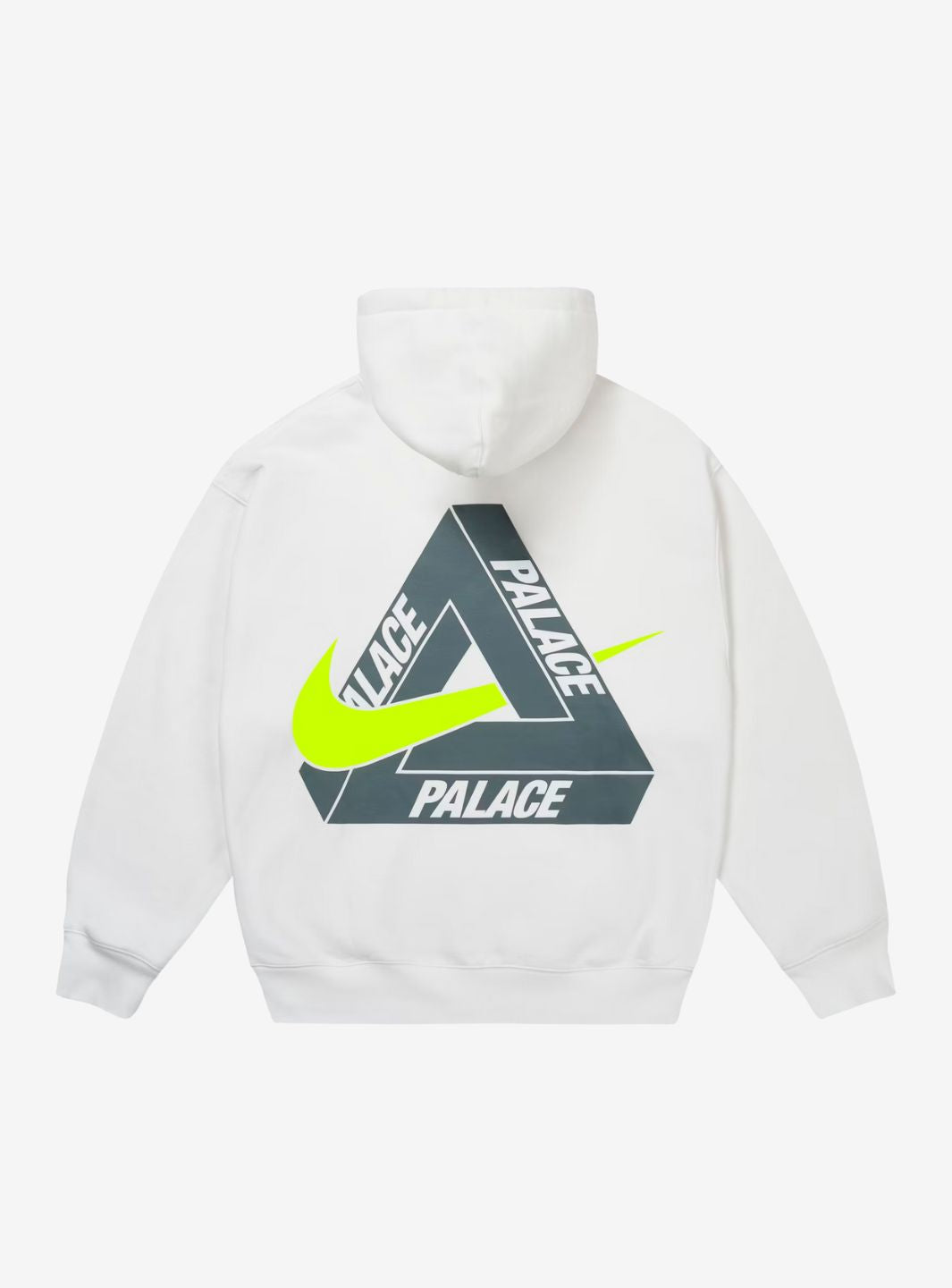 Palace x Nike Tri Swoosh Hood White | ResellZone