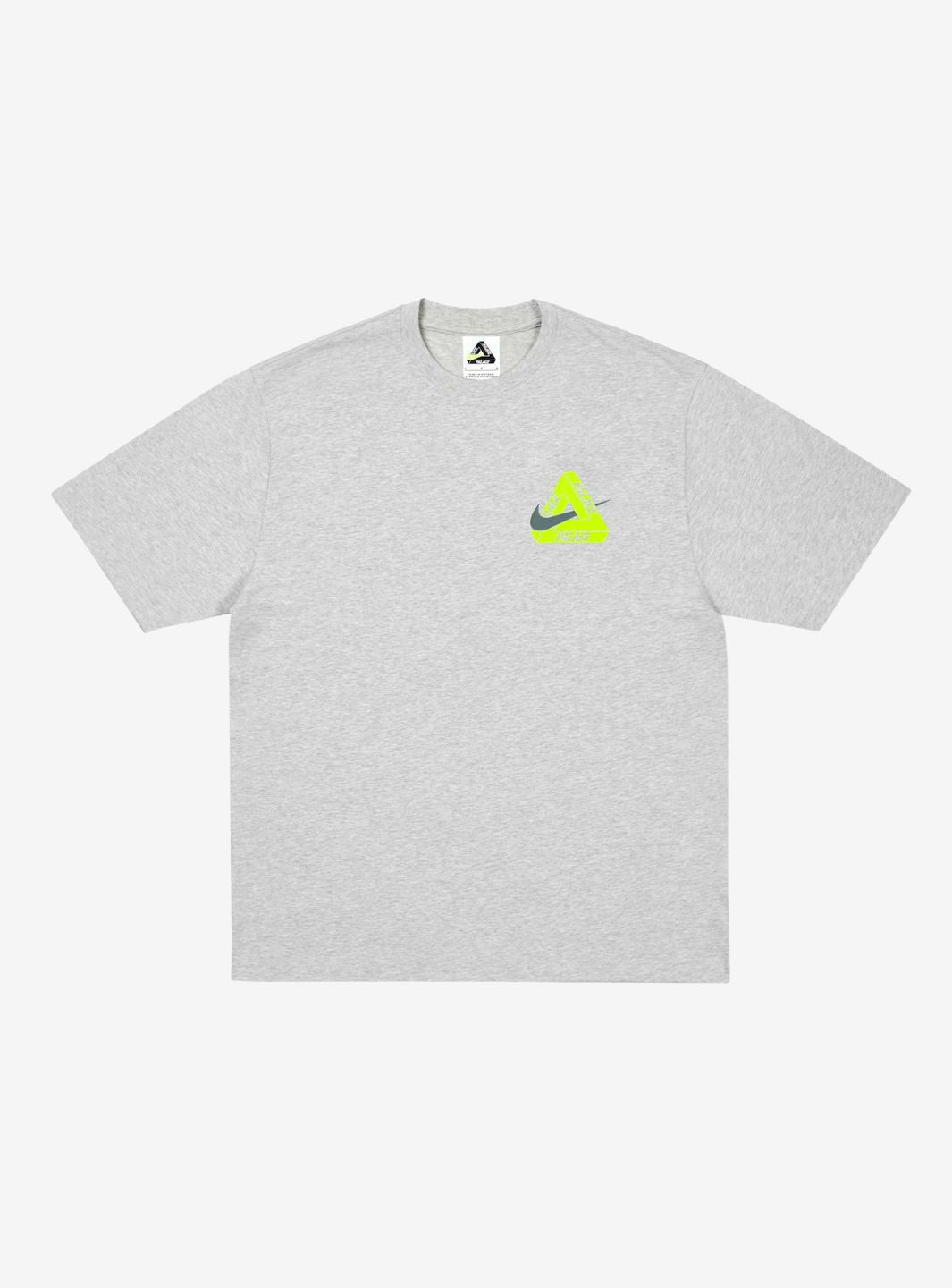 Palace x Nike Tri Swoosh T-Shirt Grey Marl | ResellZone