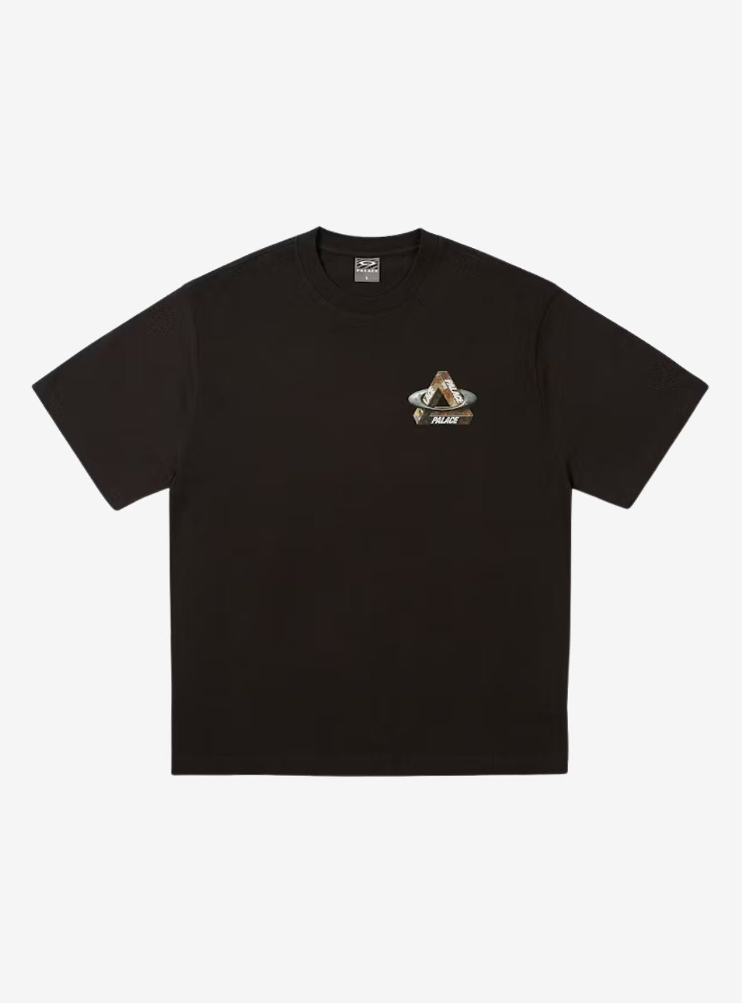 Palace x Oakley T-Shirt Black (FW24) | ResellZone