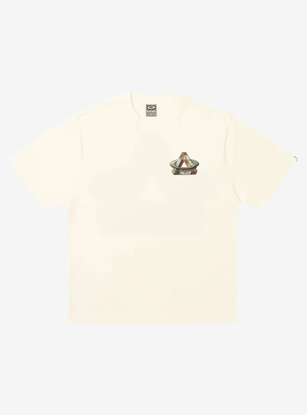 Palace x Oakley T-Shirt White (FW24) | ResellZone