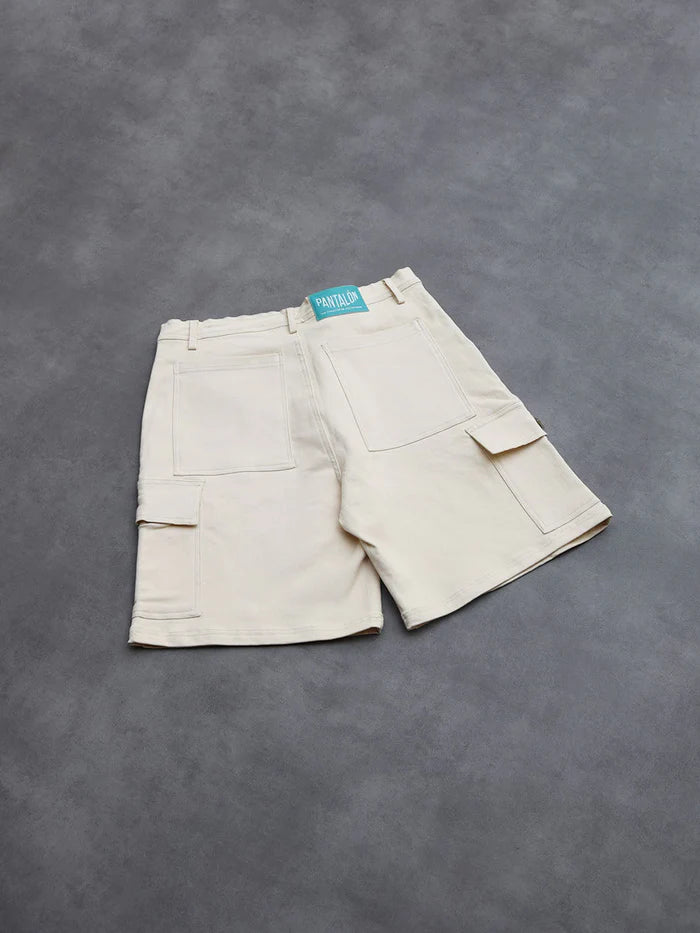 Pants Cargo Shorts Beige