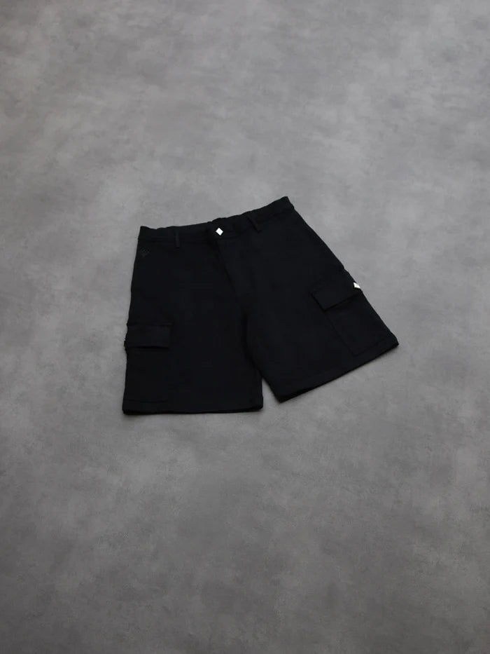 Pantalón Cargo Shorts Black