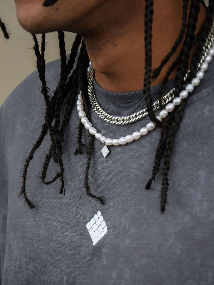 Pantalón Collana Engraved Logo Chain