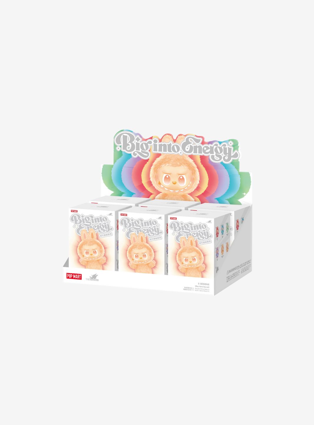 Pop Mart Labubu The Monsters Big into Energy Series Vinyl Plush Pendant (1 Blind Box) | ResellZone