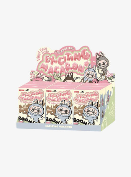 Pop Mart Labubu The Monsters Exciting Macaron Vinyl Face Sealed