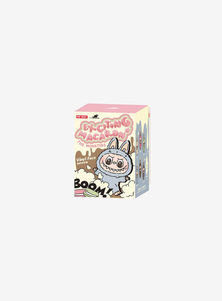 Labubu The Monsters Emozionanti Macarons – Peluche In Vinile Pop Mart, Scatola Cieca Singola