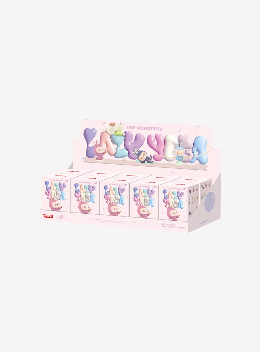 Pop Mart Labubu The Monsters Lazy Yoga Series Figures Single (1 Blind Box) | ResellZone