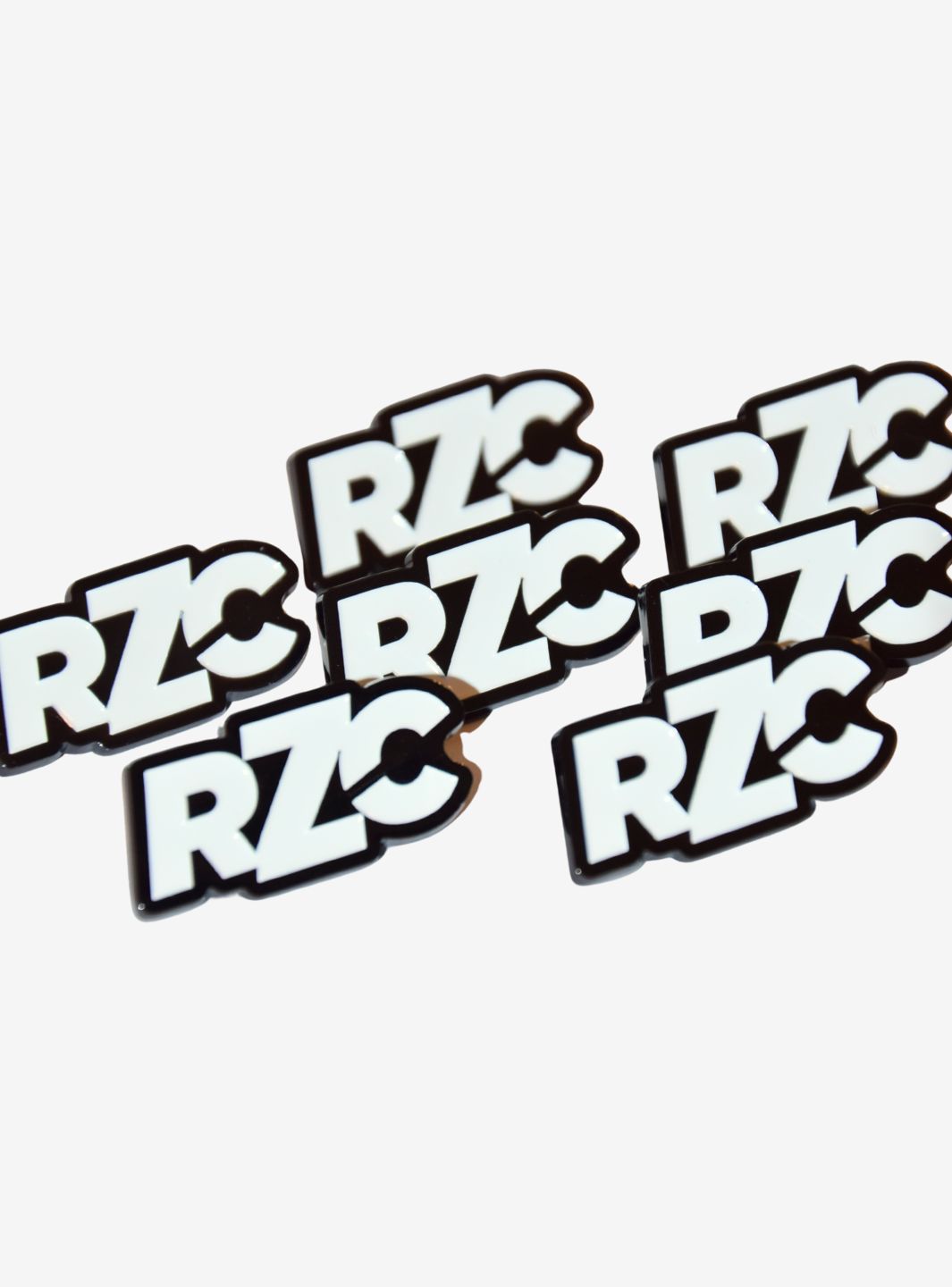 RZC Logo Black & White Pin Badge | ResellZone