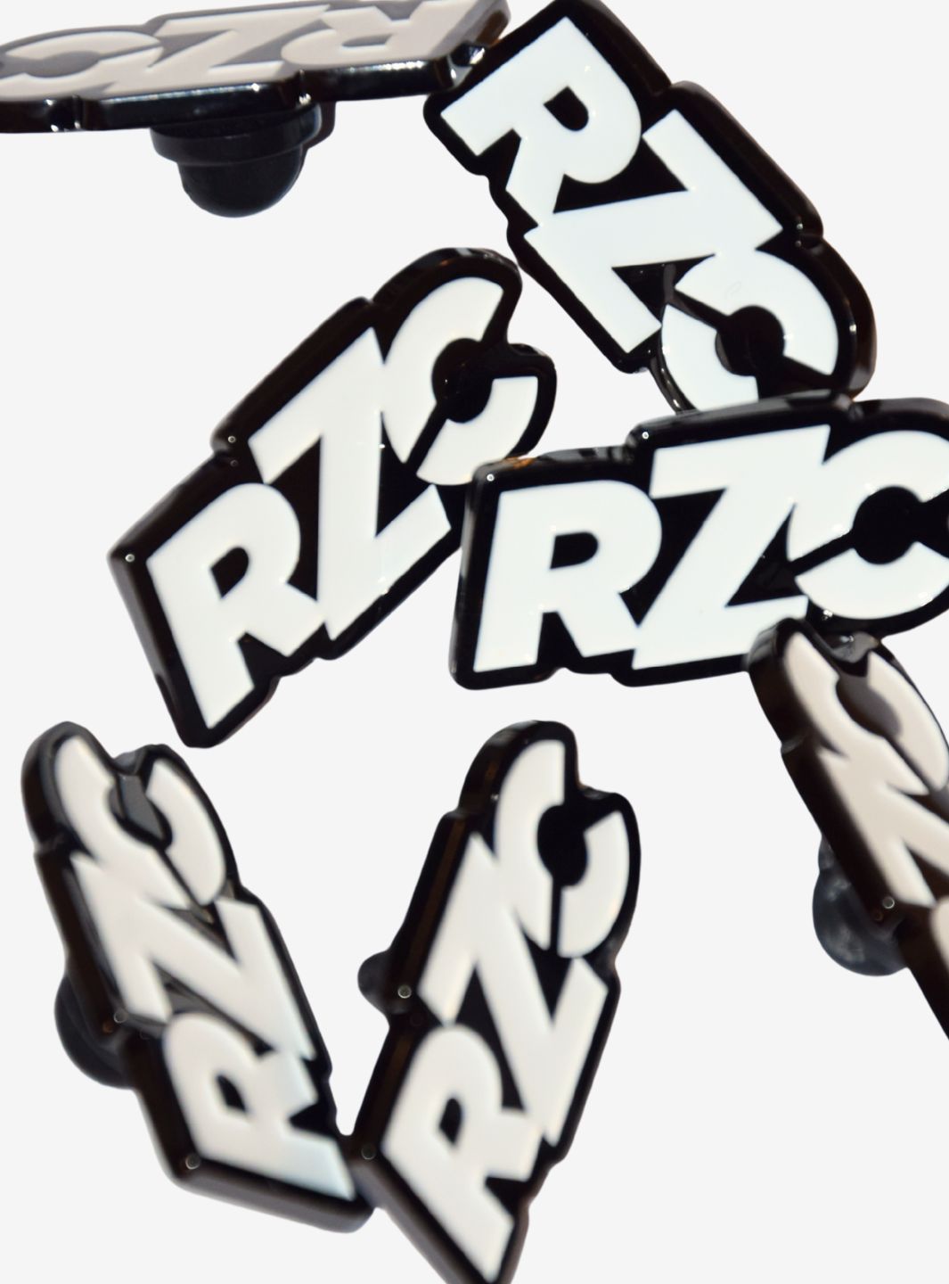 RZC Logo Black & White Pin Badge | ResellZone