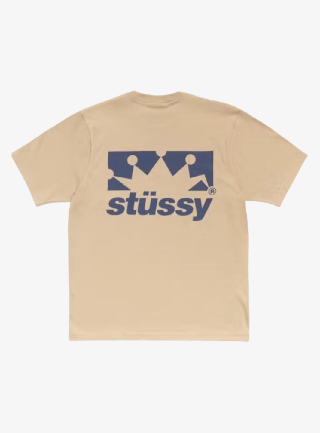 Stussy Box Crown T-Shirt Khaki | ResellZone