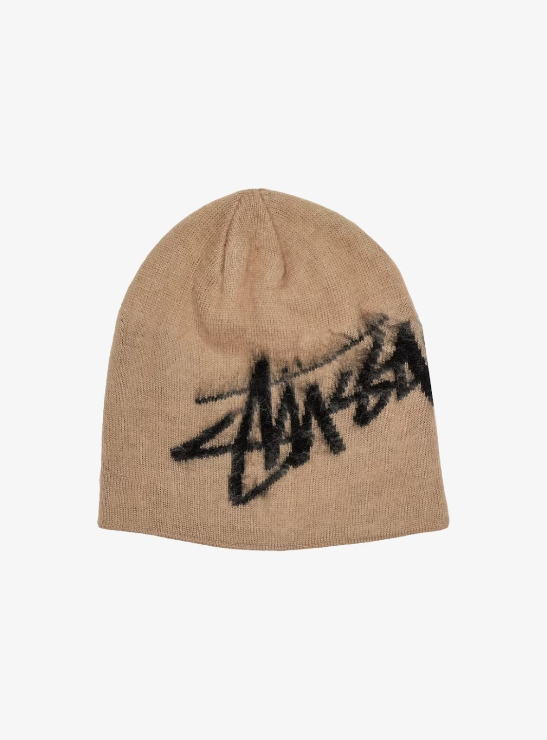 Stussy Brushed Out Skullcap Beanie Sand