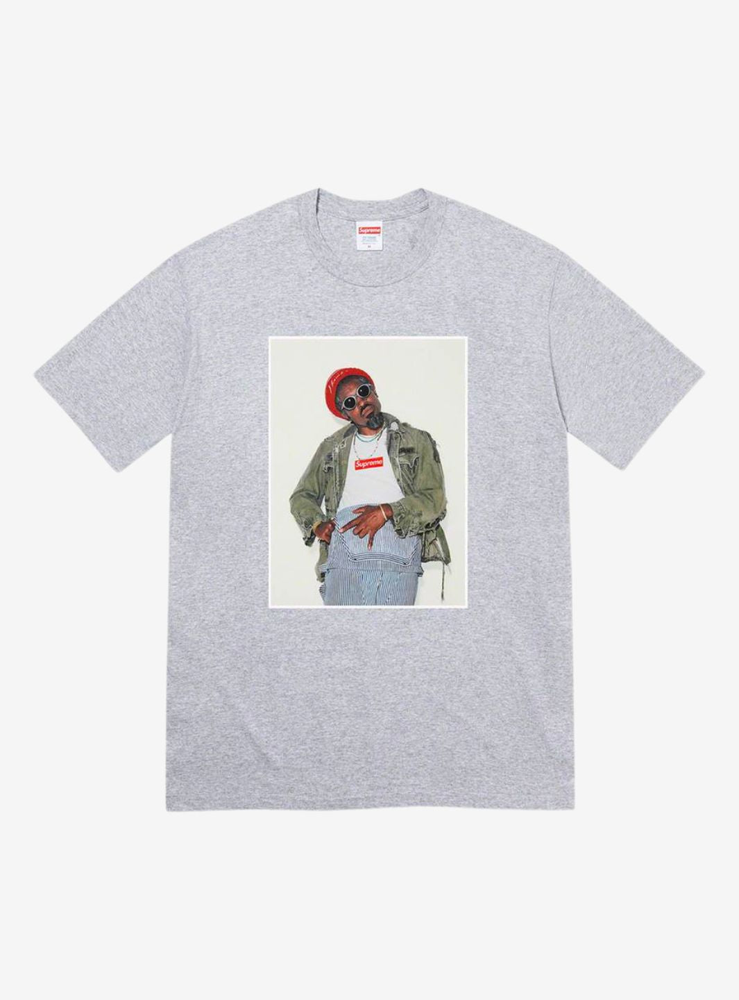 Supreme André 3000 T-Shirt Heather Grey | ResellZone