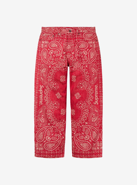 パンツ Supreme Bandana Jacquard Baggy Jean 34 Spring/Summer 2025 Preview – Supreme