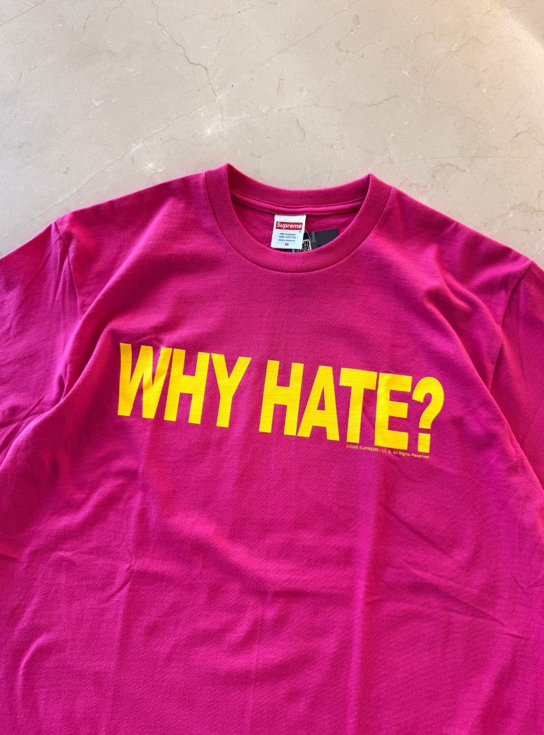 Supreme Based T-Shirt Fuchsia | ResellZone