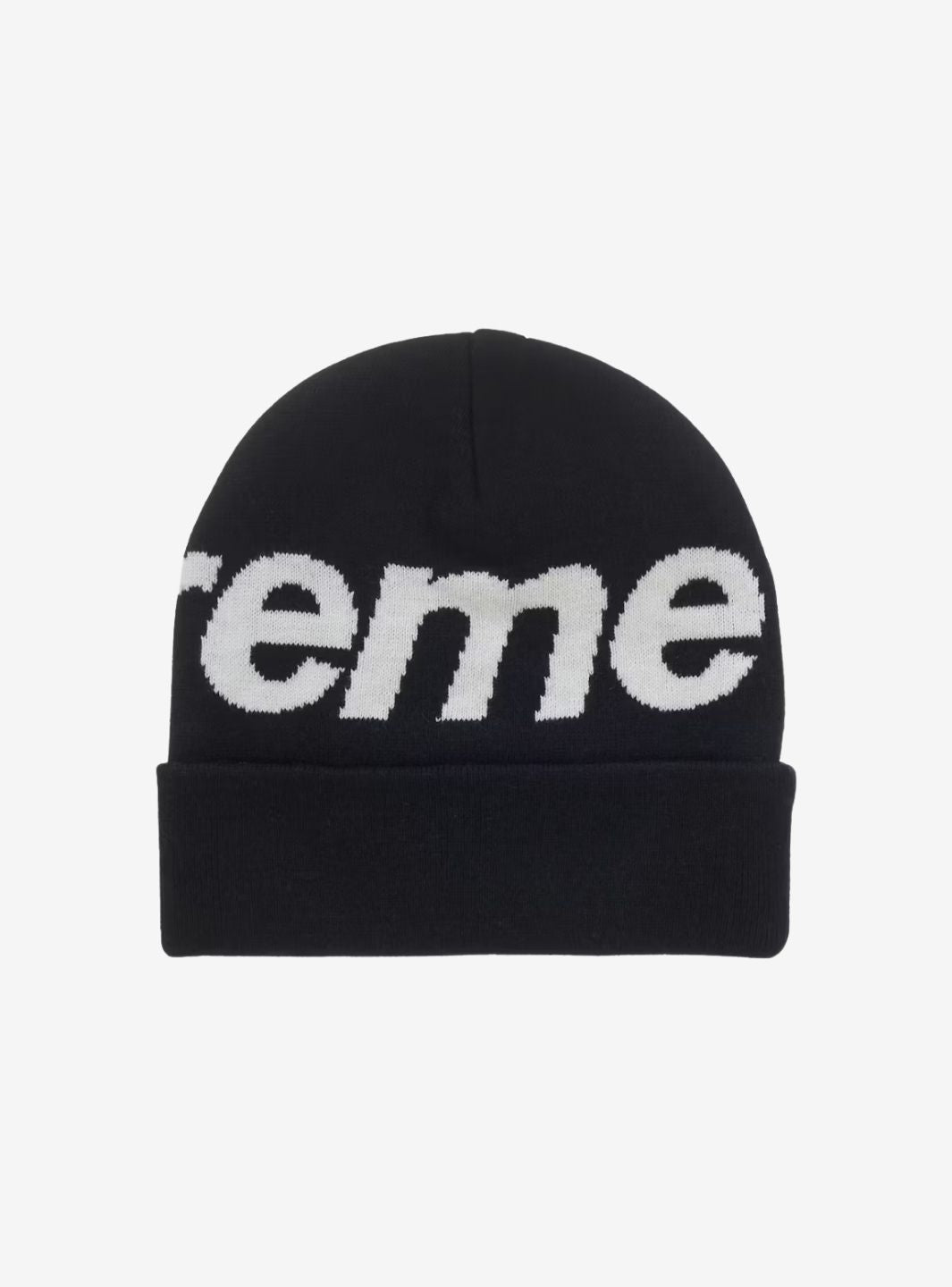 Supreme Big Logo Beanie (FW25) Black