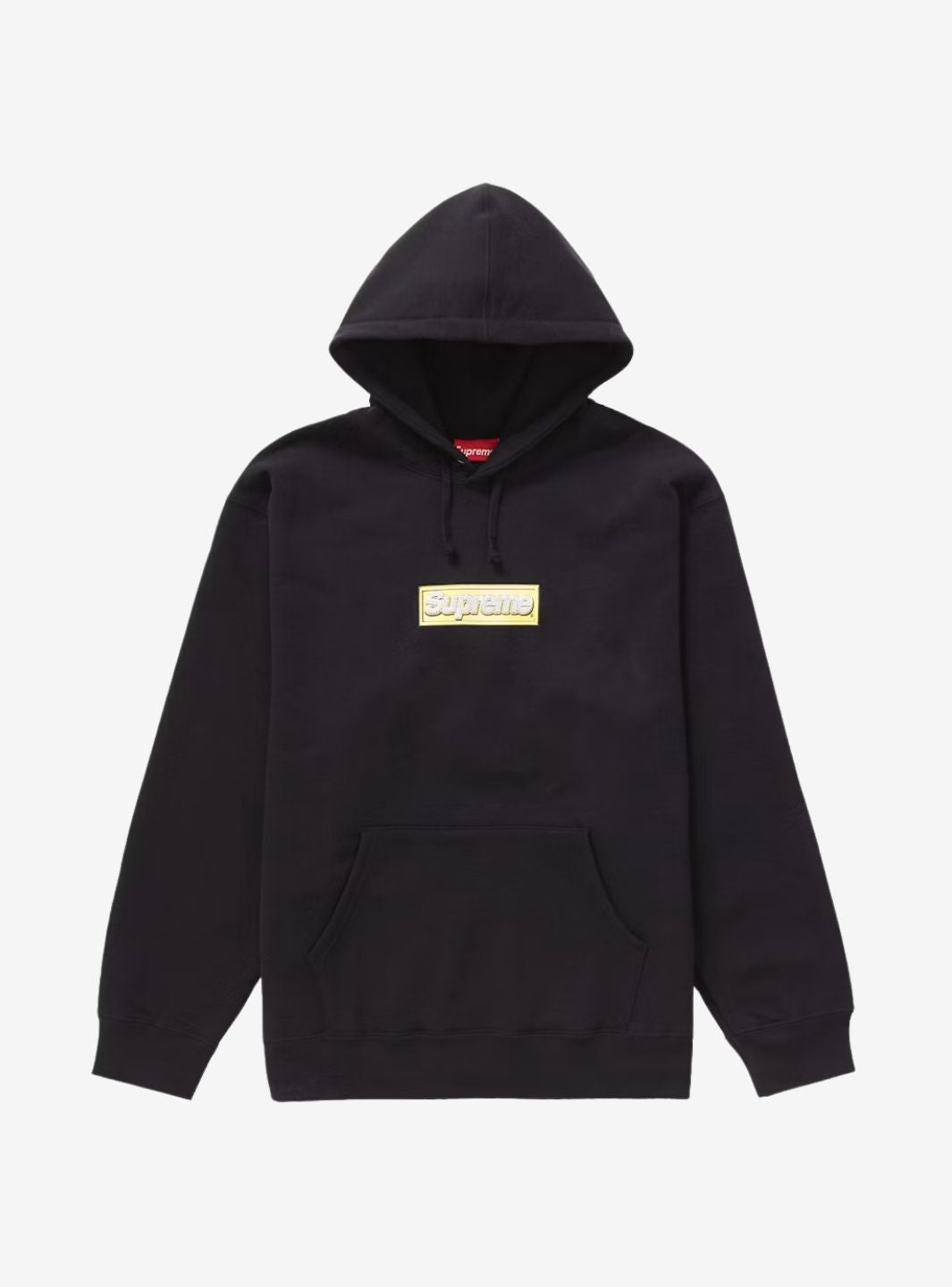 Supreme Bling Box Logo Hooded Sweatshirt Black | ResellZone