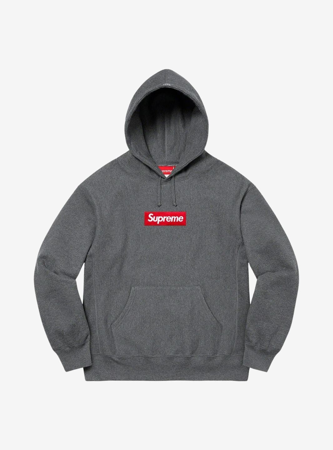 Supreme Box Logo Hooded Sweatshirt Charcoal (FW21) | ResellZone