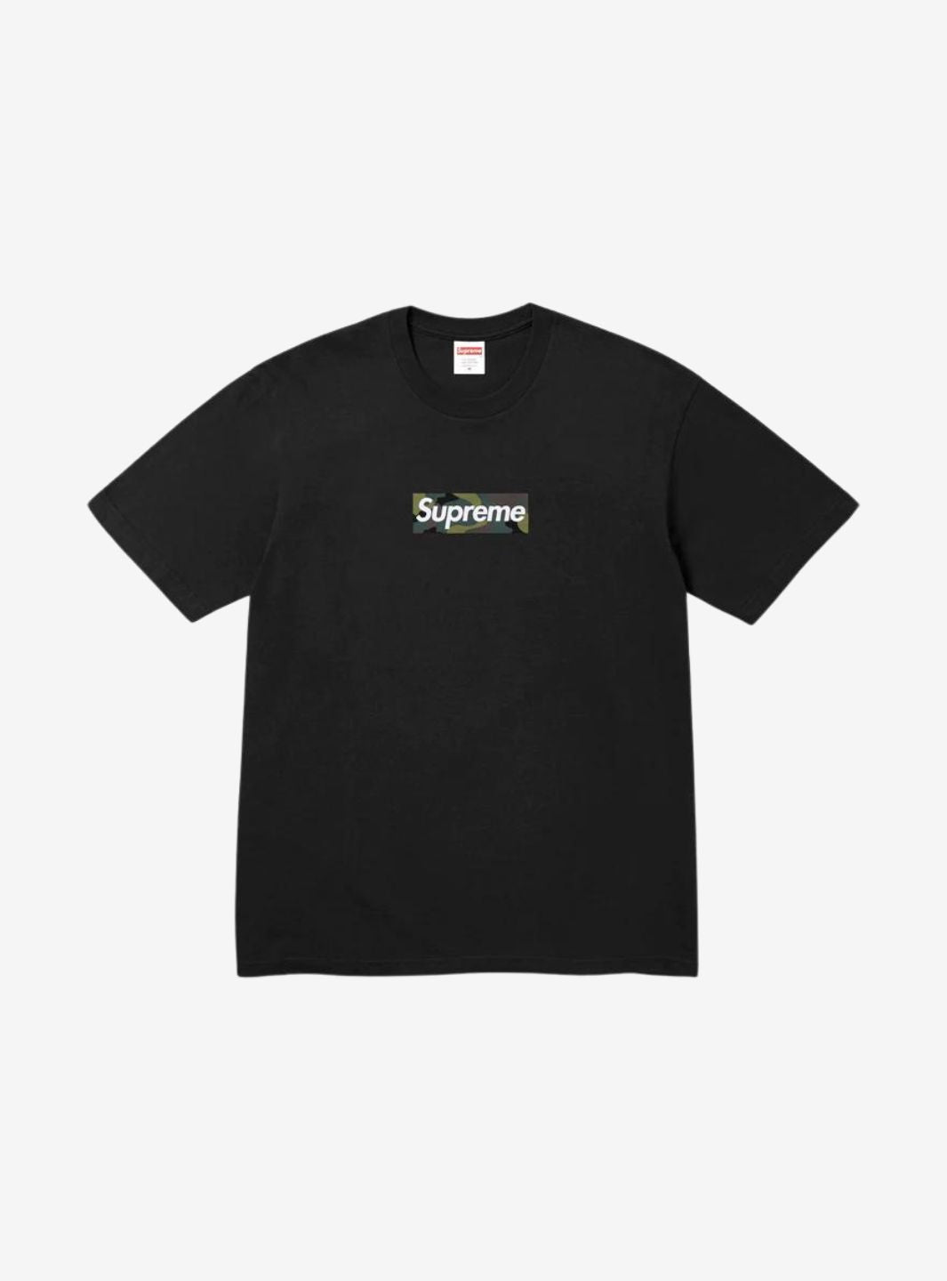 Supreme T-Shirt Box Logo Military Black