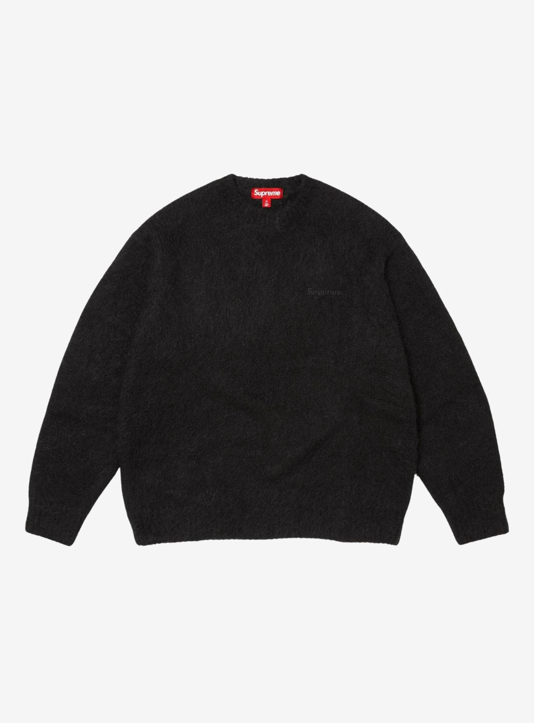 Supreme Brushed Mohair Sweater Black | ResellZone