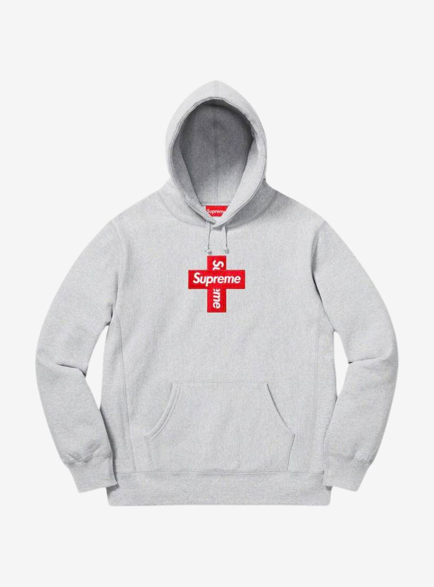 トップス Supreme Box Logo Hooded Sweatshirt grey Supreme Box Logo Hoodie FW 2024 - Grey | The Sneaker Store
