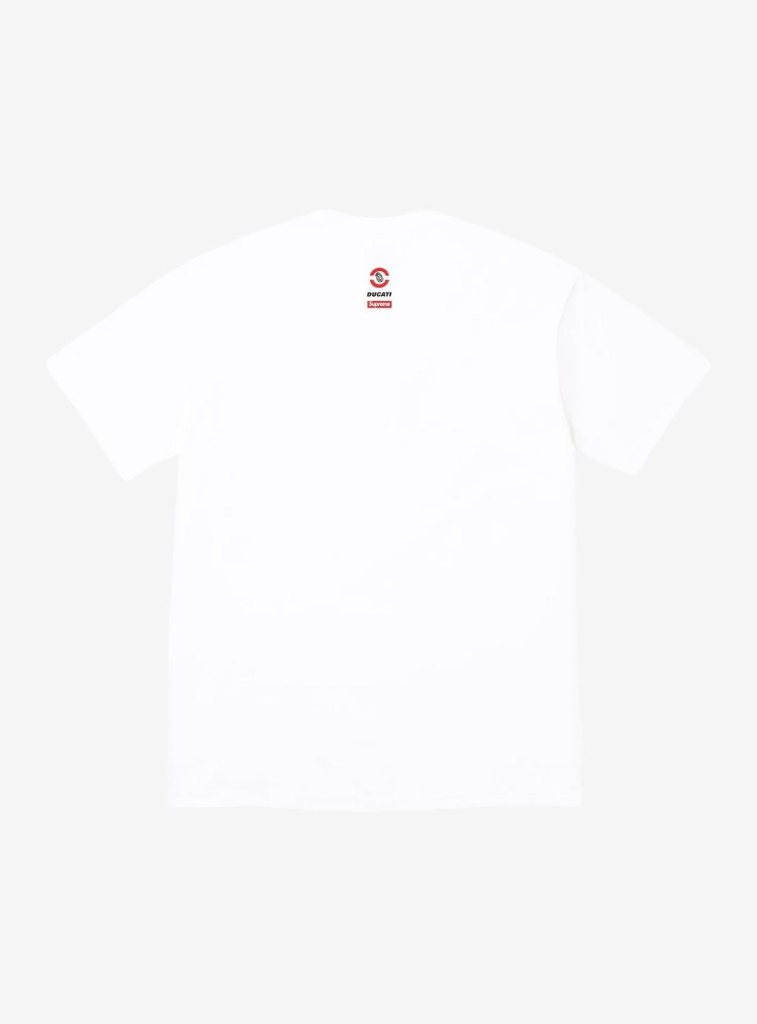 Supreme Ducati Bike T-Shirt White | ResellZone