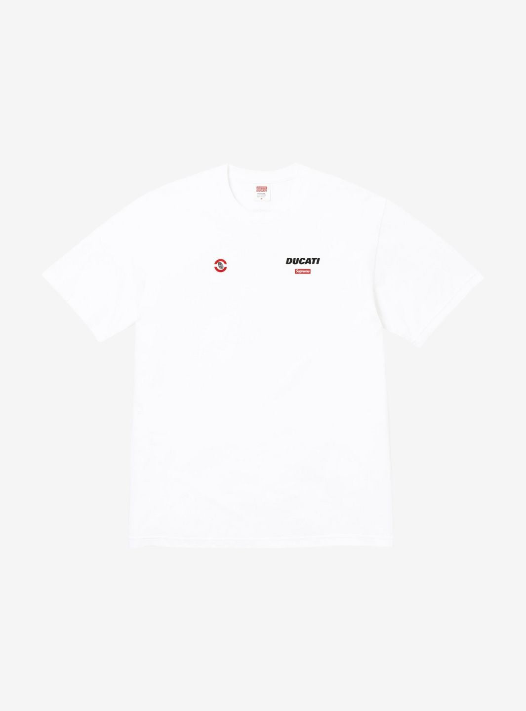 Supreme Ducati Logo T-Shirt White | ResellZone