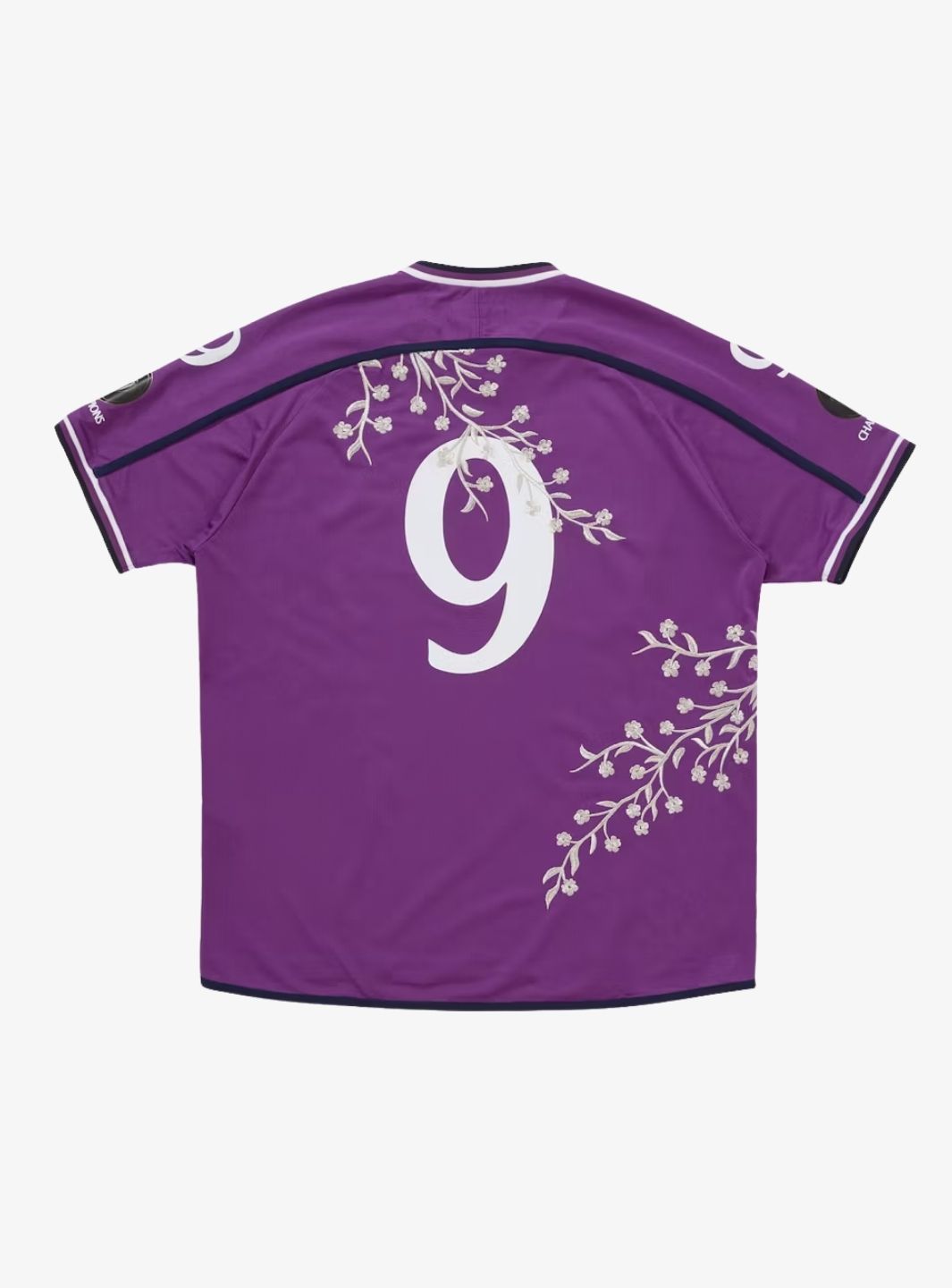 Supreme Floral Soccer Jersey Purple