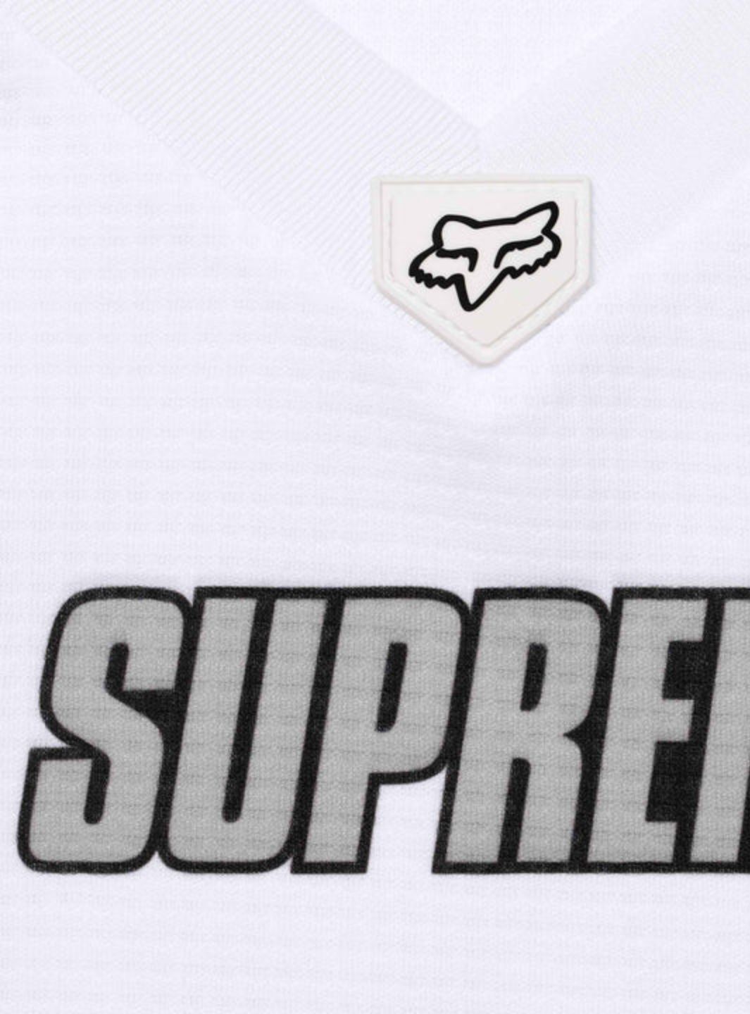 Supreme Fox Racing DMX Jersey White | ResellZone