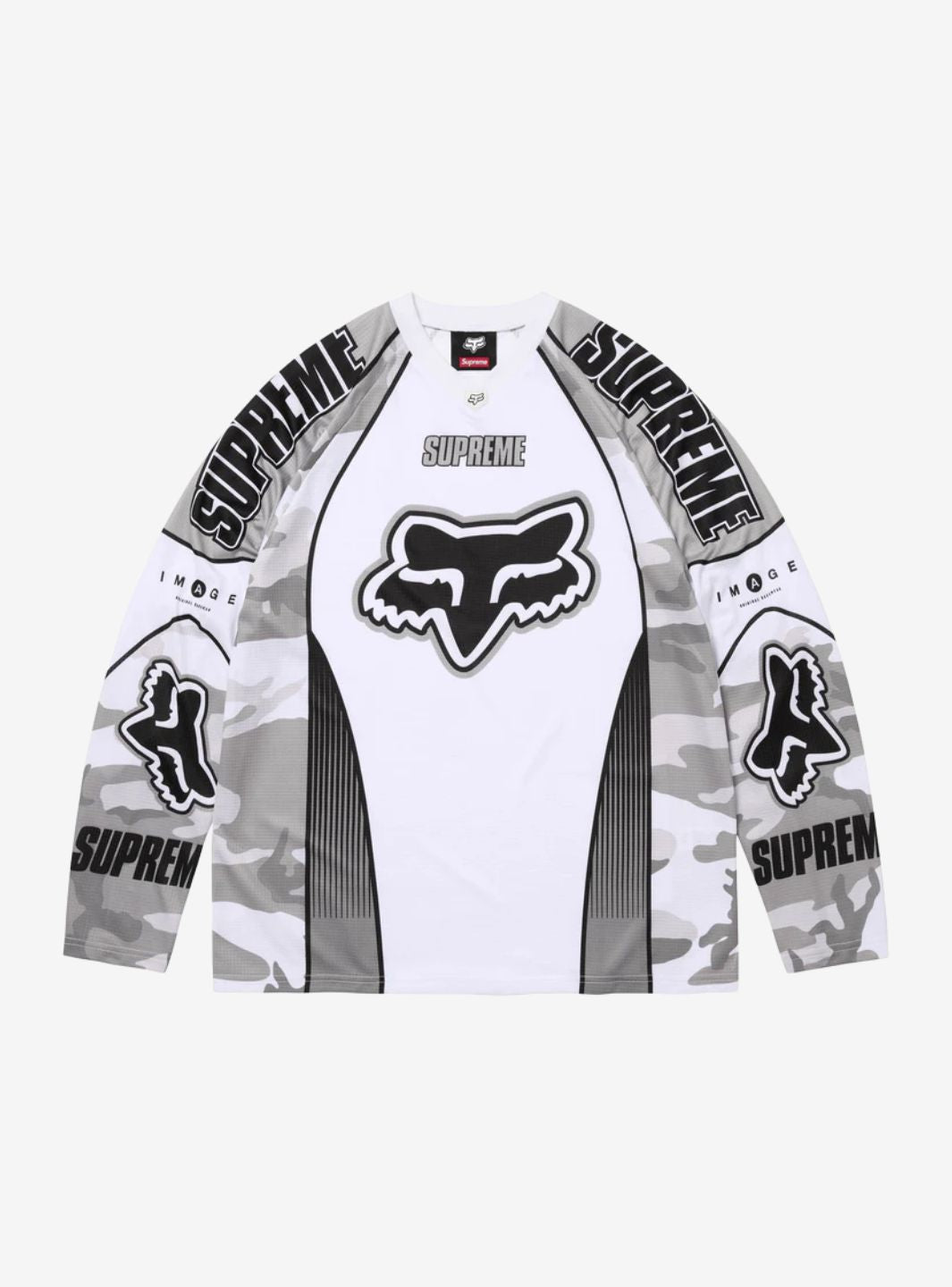Supreme Fox Racing DMX Jersey White | ResellZone