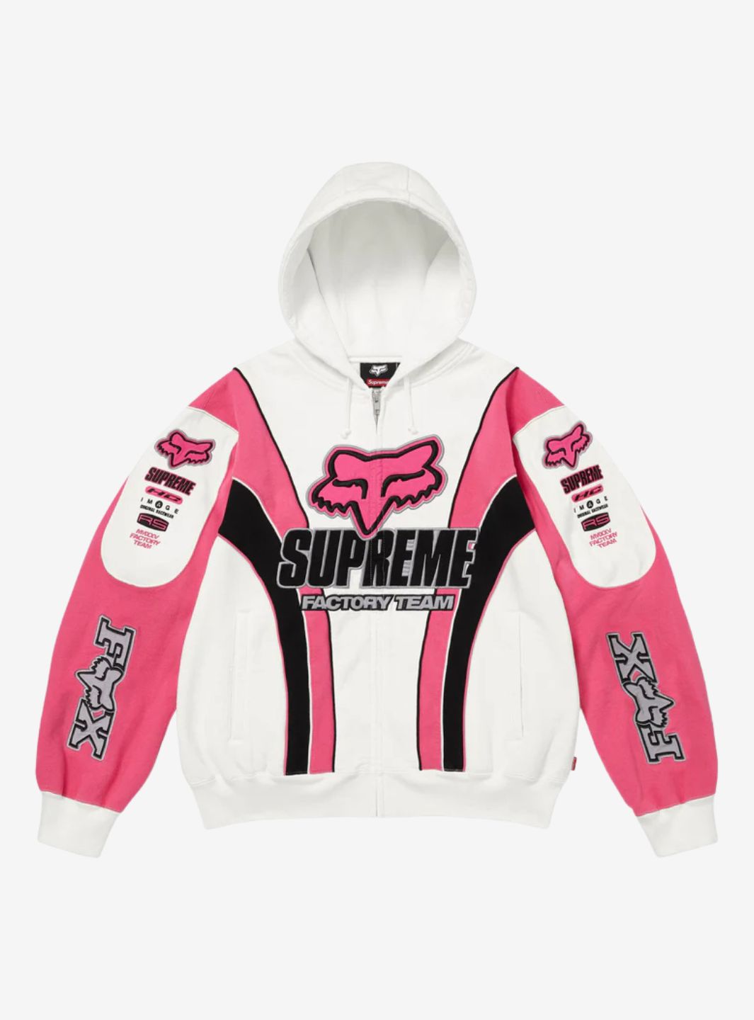 即完 Supreme x Fox Racing Zip Up Hooded 即完 Supreme x Fox Racing Zip Up Hooded Supreme Fox Racing Zip Up