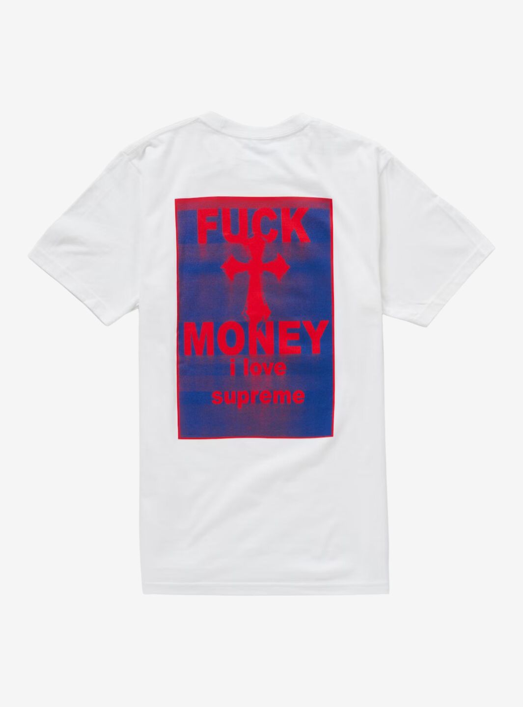 Supreme Fuck Money T-Shirt White ResellZone