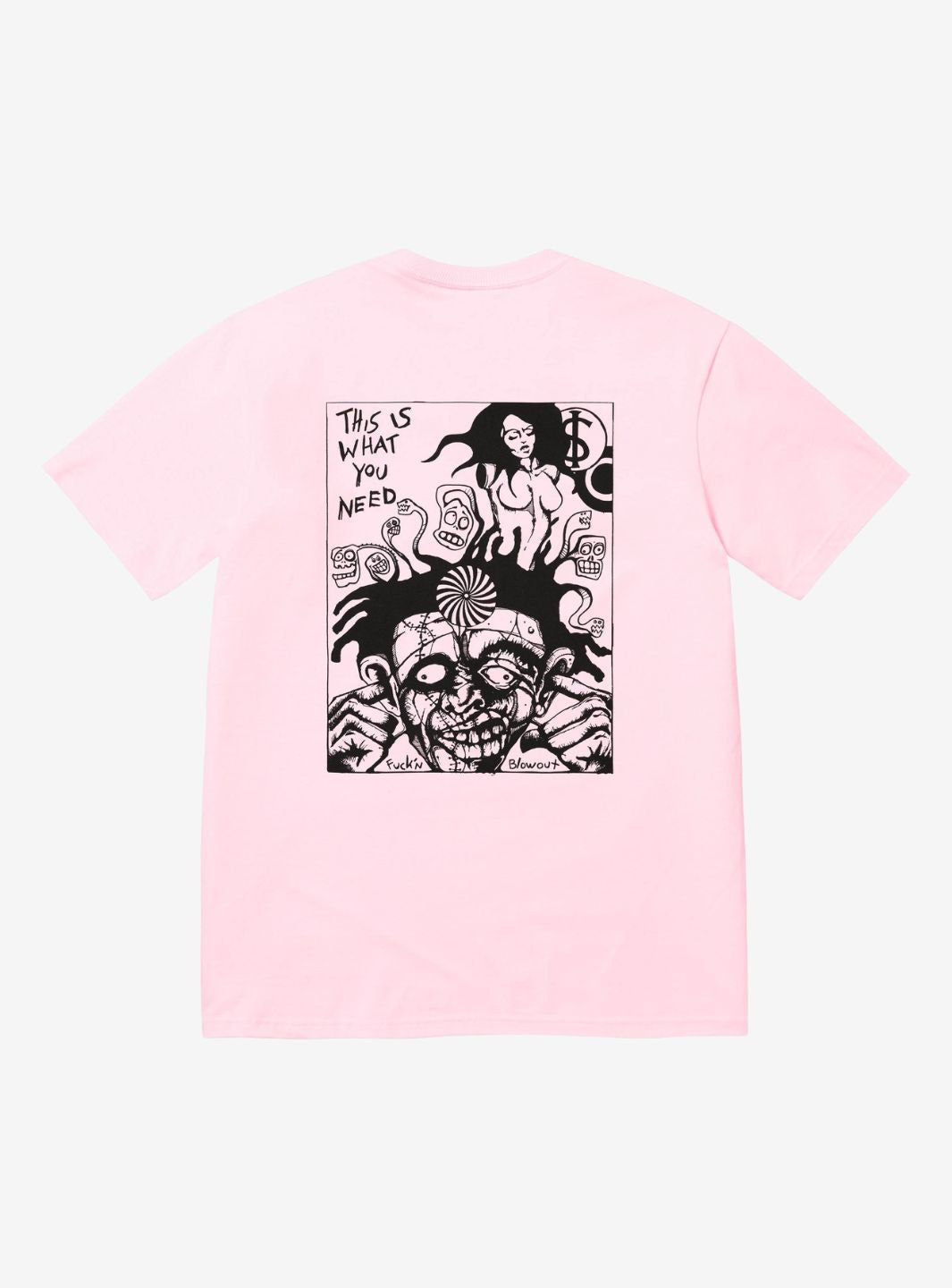 Supreme Fuckin Blowout T-Shirt Light Pink | ResellZone