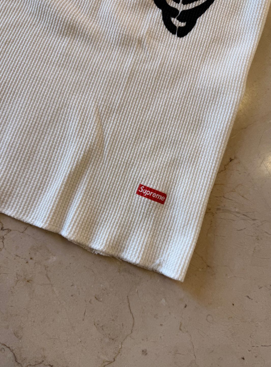 Supreme Hanes Bones Thermal Crew White (FW25) | ResellZone