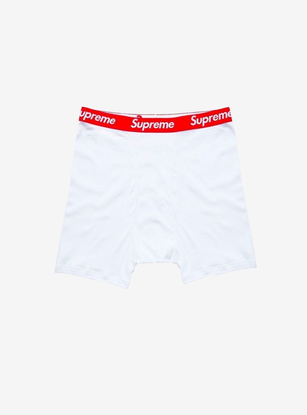 Supreme Hanes Boxer Briefs White Pack of 1 | ResellZone