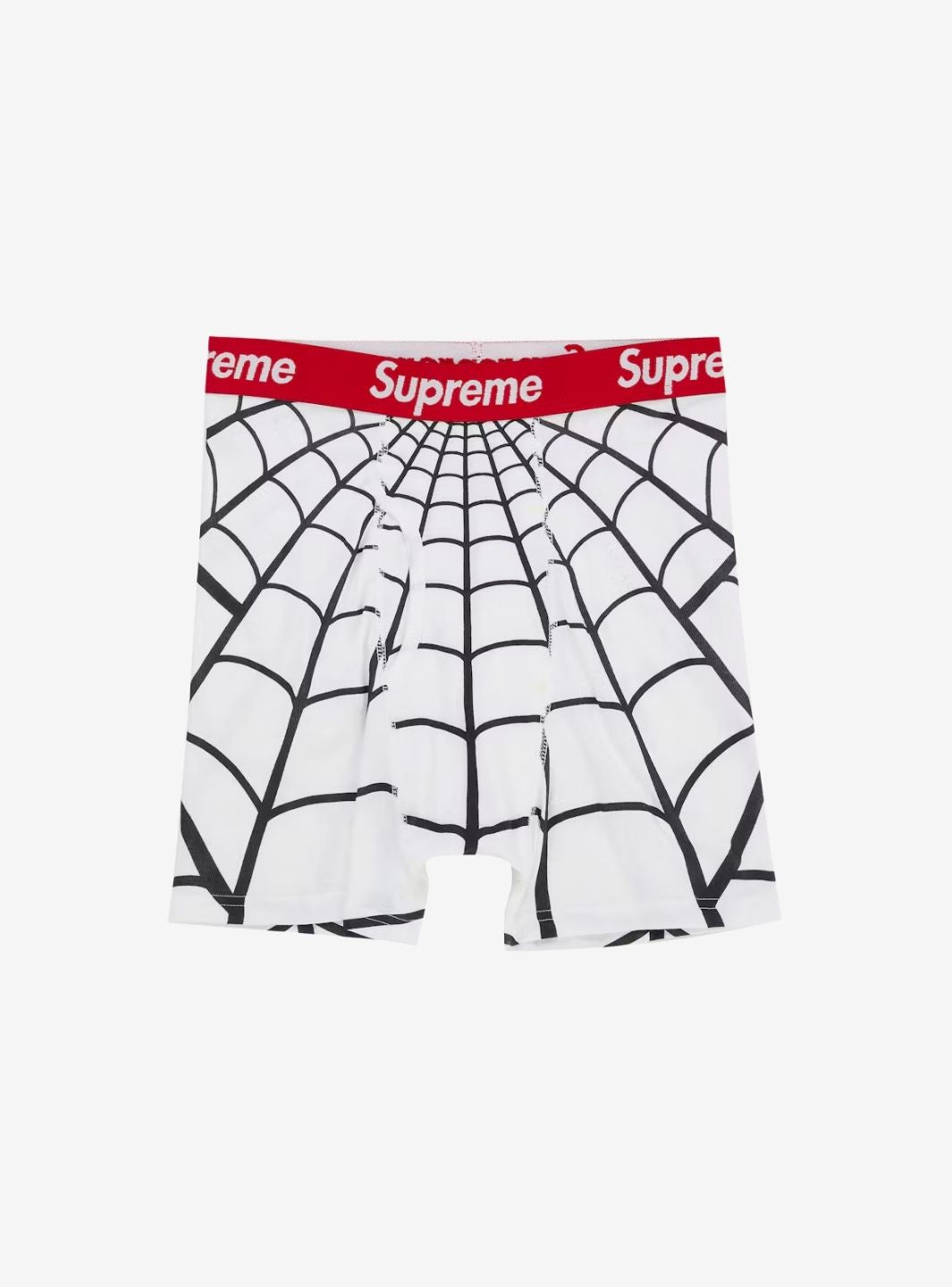 Supreme Hanes Spider-Man Boxer Briefs White Pack of 1 | ResellZone