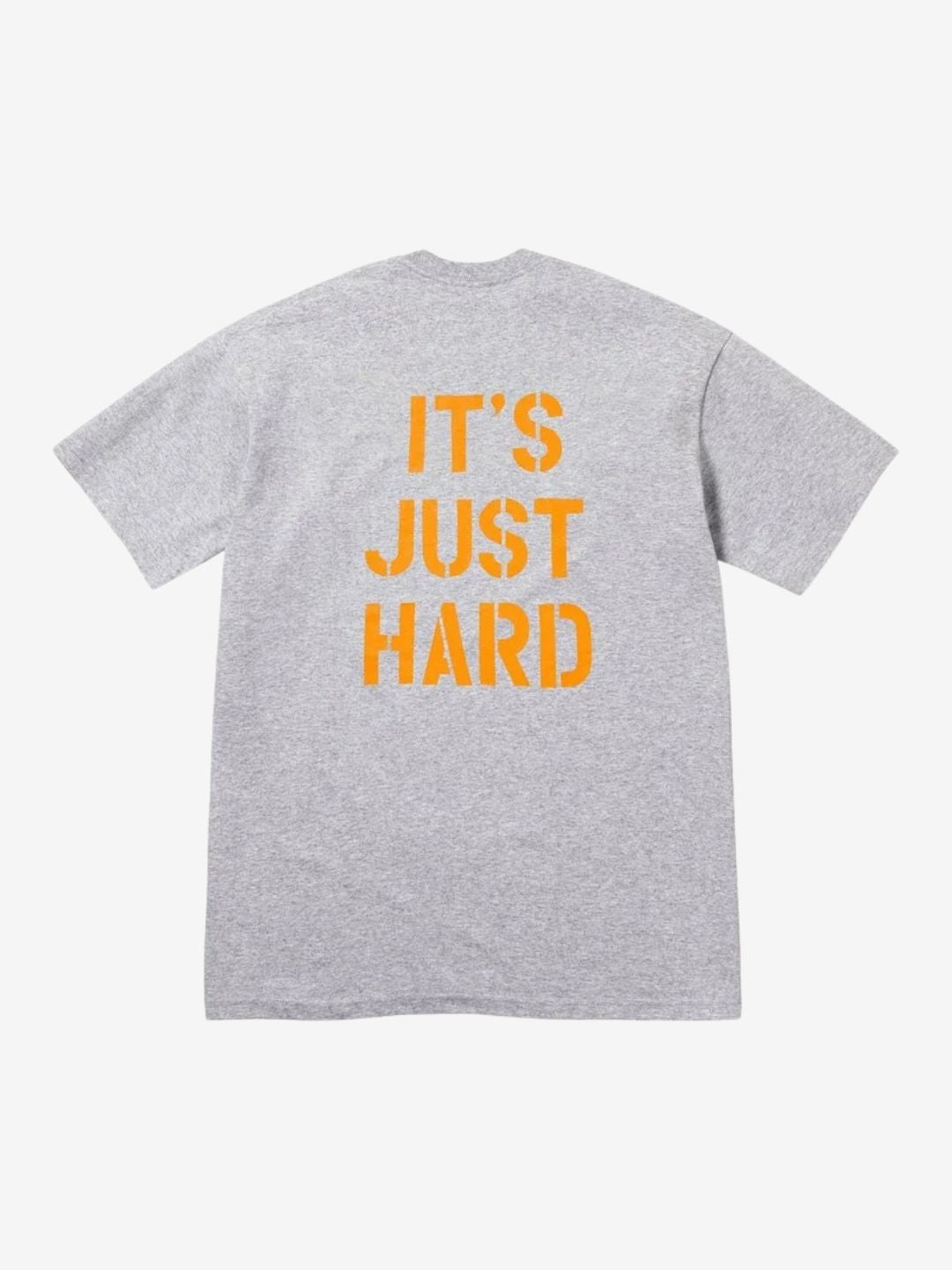 Supreme Hard T-Shirt Heather Grey | ResellZone