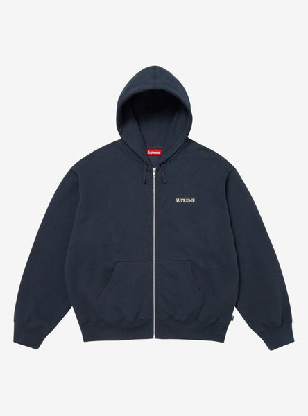 IDGAF Zip Up Hooded Sweatshirt NAVY lサイズ supreme-idgaf-zip-up-hooded-