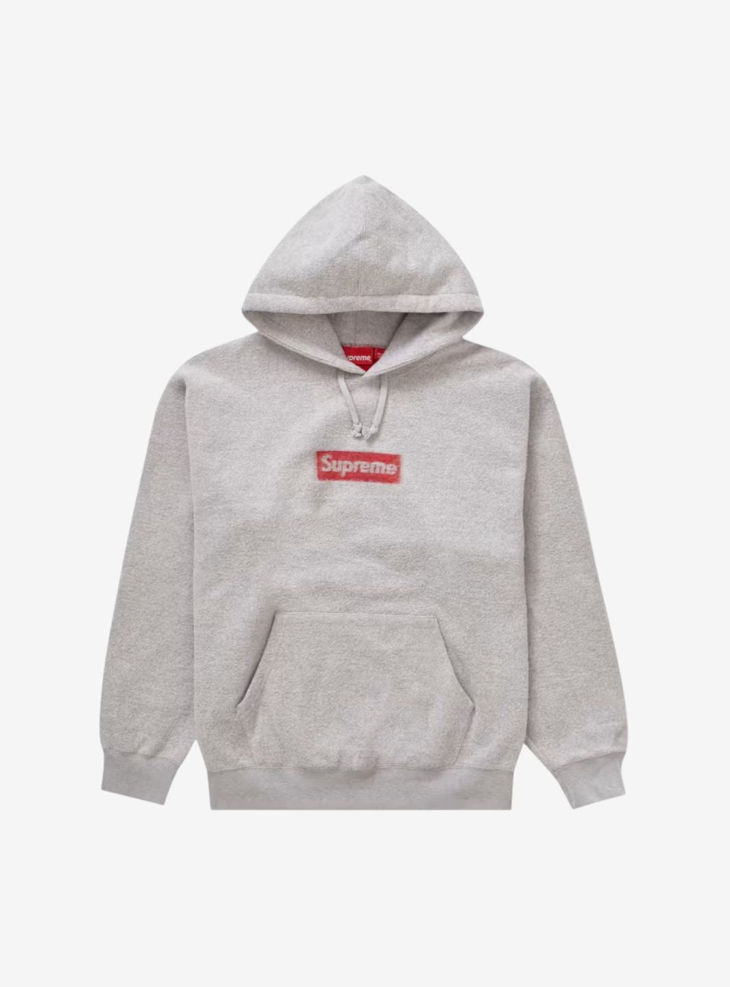 Supreme Inside Out Box Logo Hooded Sweatshirt Heather Grey | ResellZone