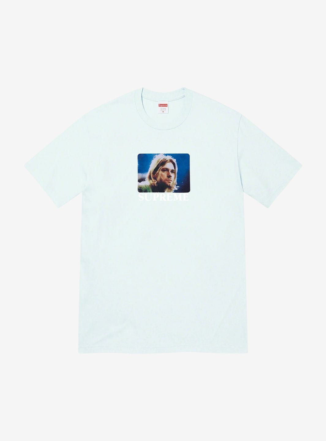 シュプリーム  Cobain Tee ライトブルー Tシャツ　L Supreme Kurt Cobain T-Shirt Pale Blue | ResellZone