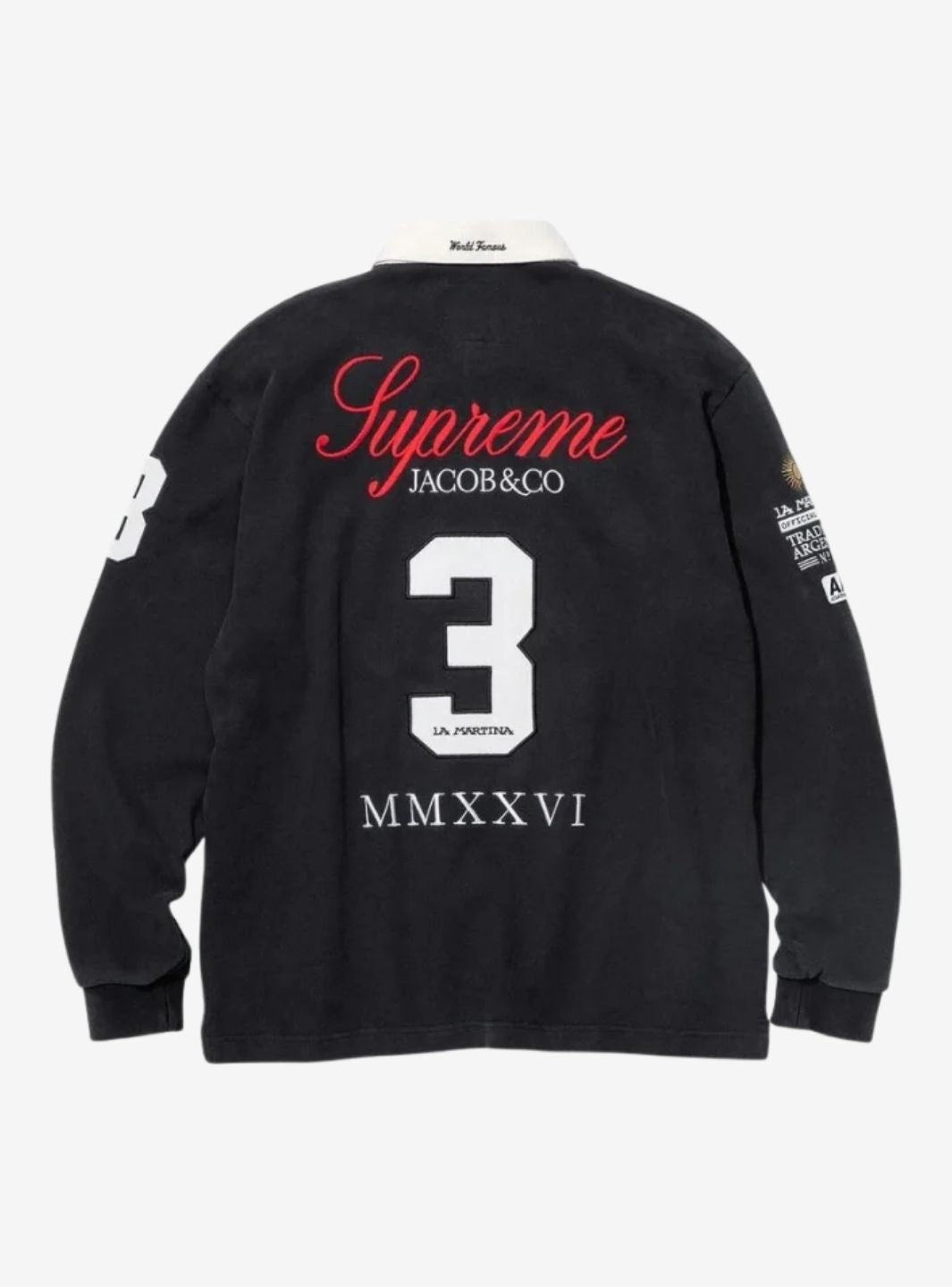 Supreme La Martina Rugby Black | ResellZone
