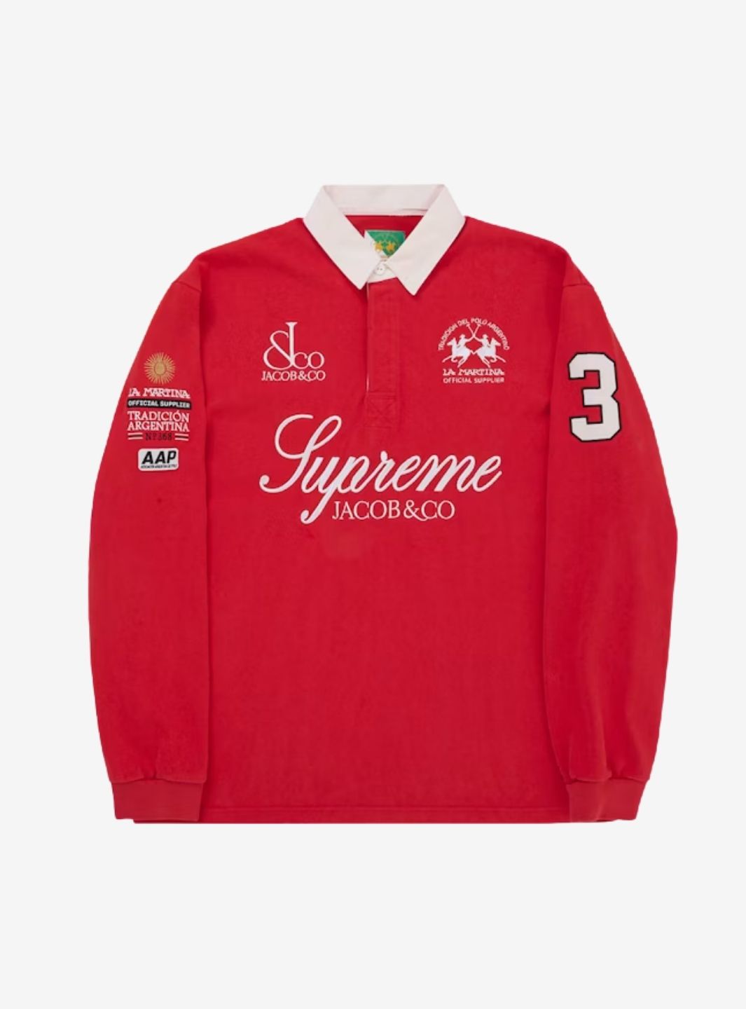 Supreme La Martina Rugby Red | ResellZone